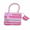 girls candy stripe bag