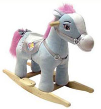 disney princess blue rocker