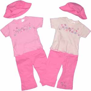 tshirt trousers and hat set