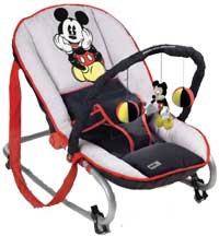 sitting mickey bungee bouncer